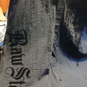 Men's Black Dress Shirt